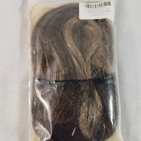 Goo Goo Hair Ponytail Hair Extension Womens Dark 16 Inches NEW - Picture 5 of 5